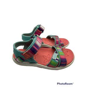 Keen Lagoon And Fusion Sandals Multi-Color Girls Size 9 Shoes